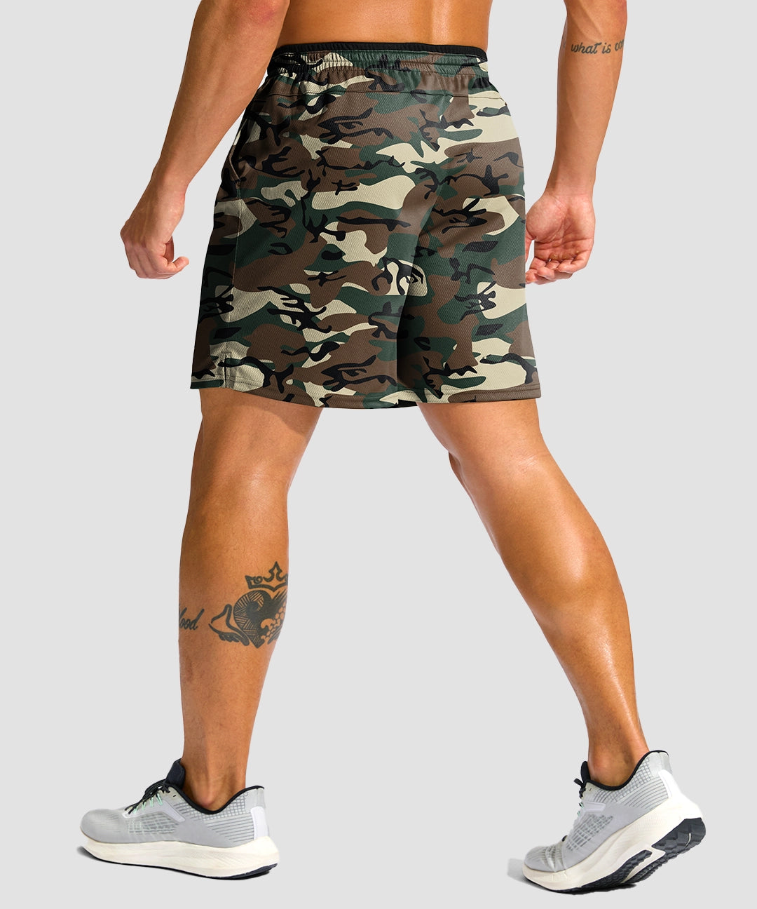 Mesh Split-Leg Zip Pockets Short 5''/7'' - Image 23
