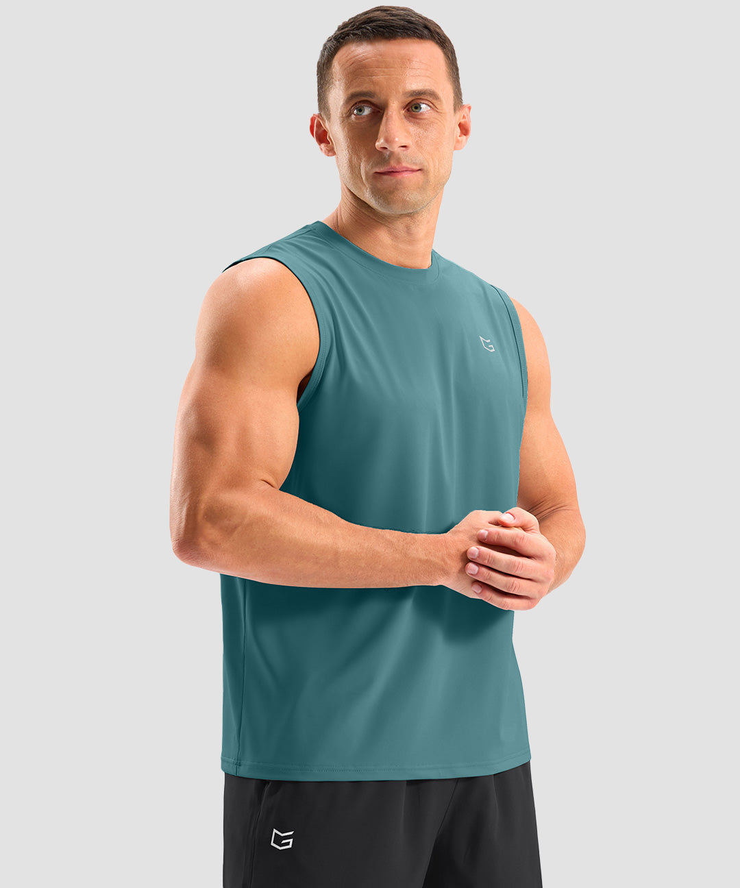 Crew Neck Tank Top - Image 30