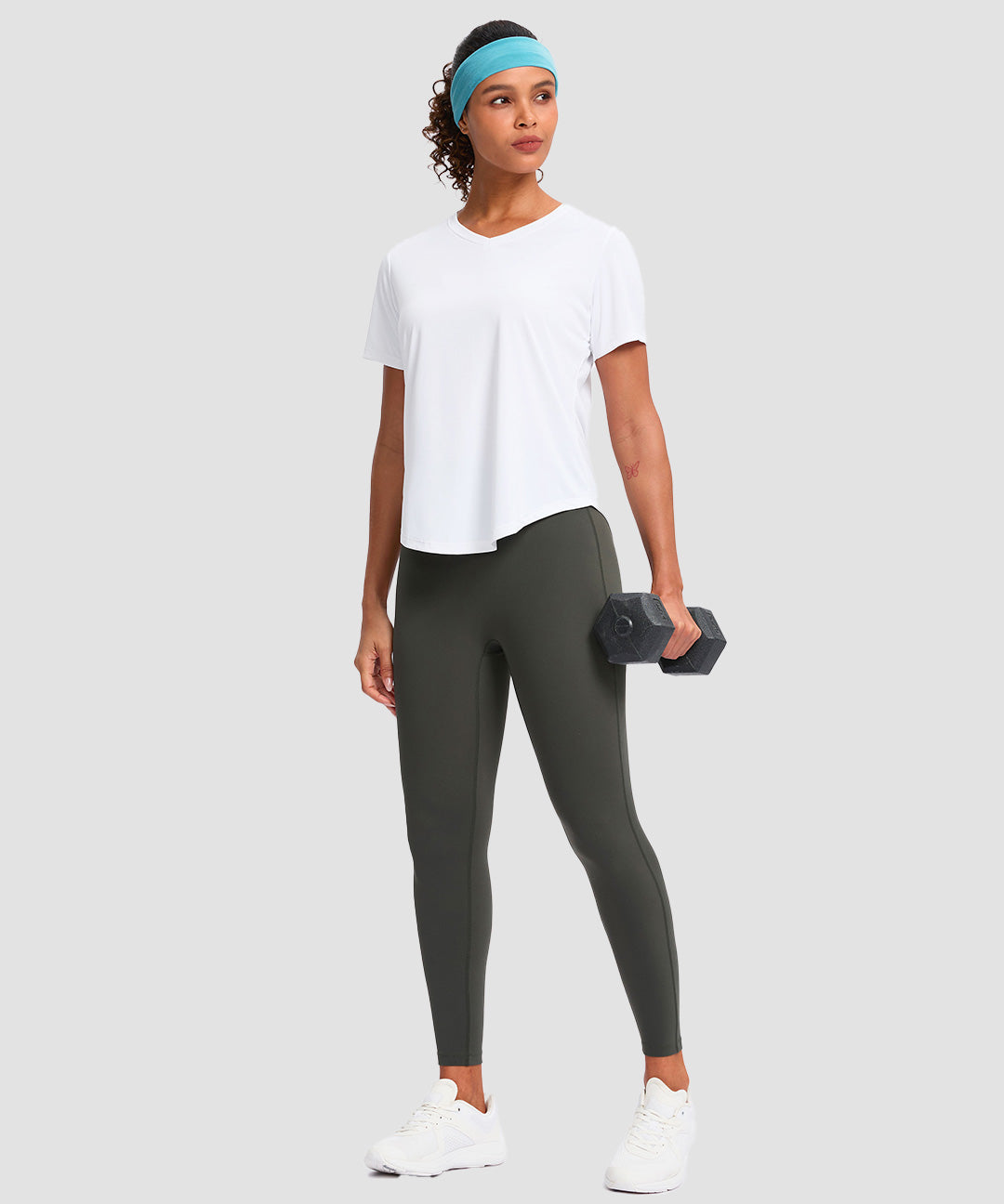 UV Protection V Neck Short Sleeve - Image 17