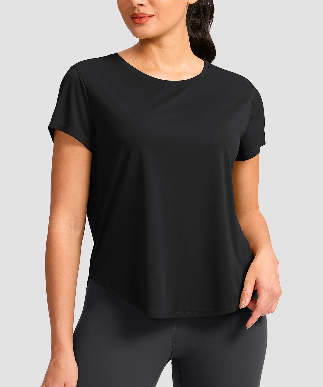 Cross-over Pleated Short Sleeve - Image 10