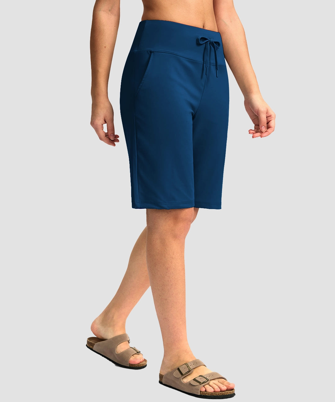 Drawstring Stretchy Bermuda Short 11'' - Image 30