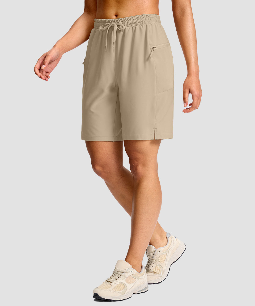 Drawstring Zipper Pokets Bermuda Short 9'' - Image 27