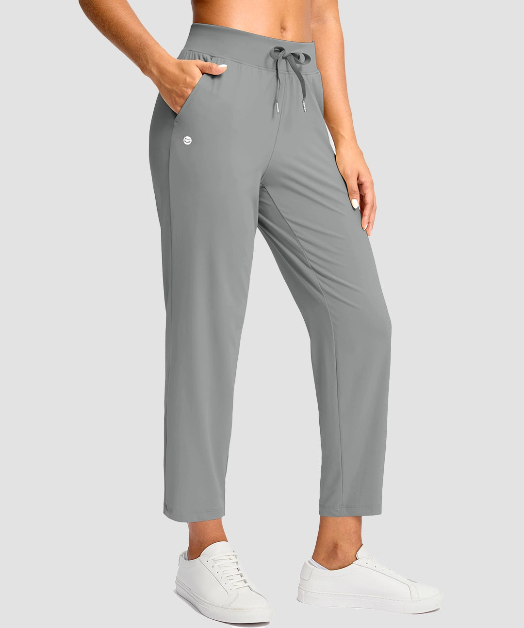 Drawstring With Pockets Ankle Pant - Image 18