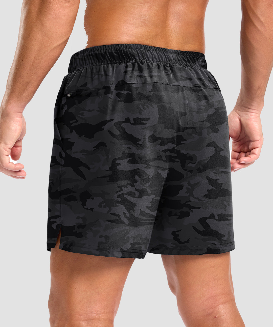 Elastic Waist Split Hem Short 5''/7''/9'' - Image 23