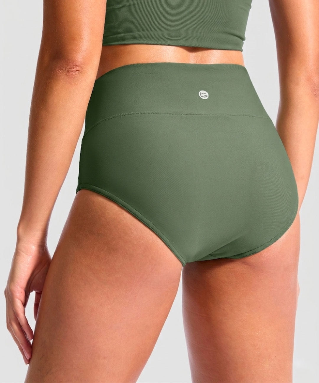 High Waist Bikini Bottoms - Image 5