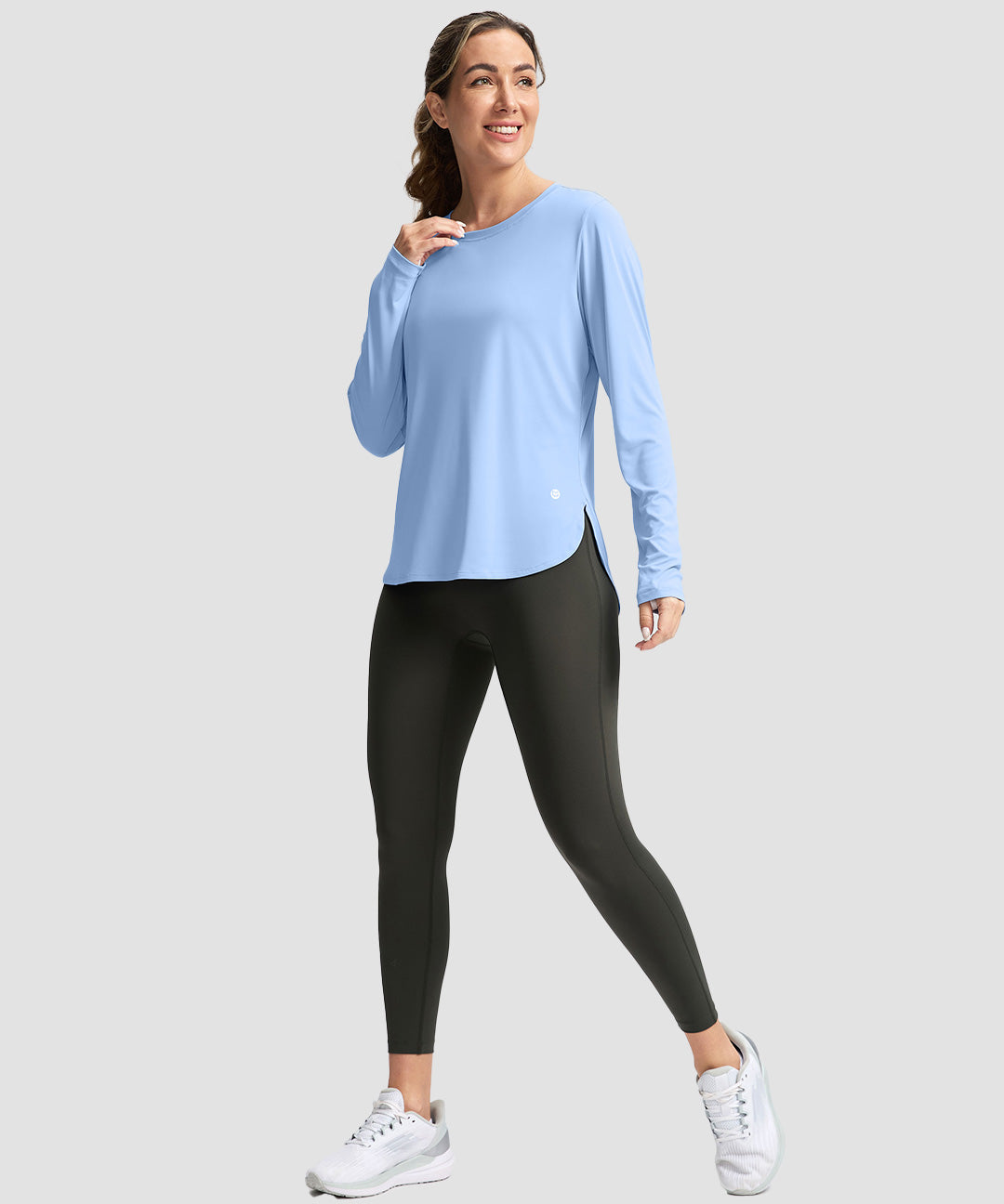 UV Protection Side Slit Long Sleeve - Image 22