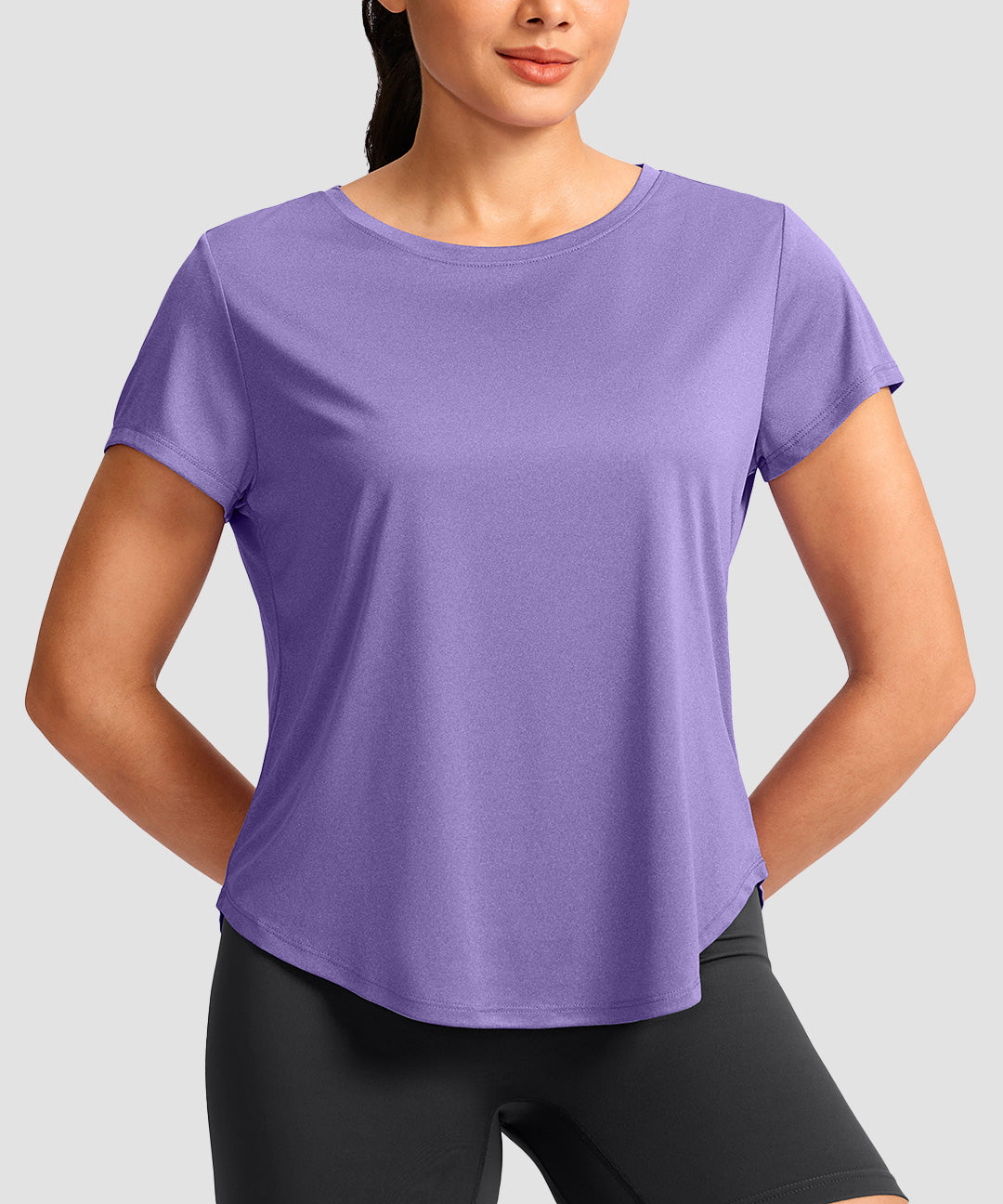 Cross-over Pleated Short Sleeve - Image 26