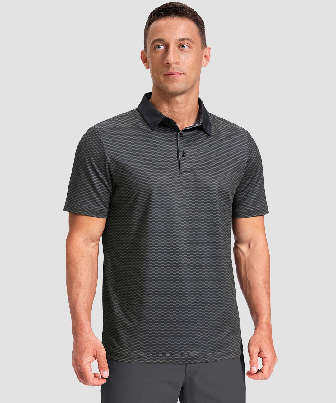 Sun Protection Printed Golf Polo - Image 9