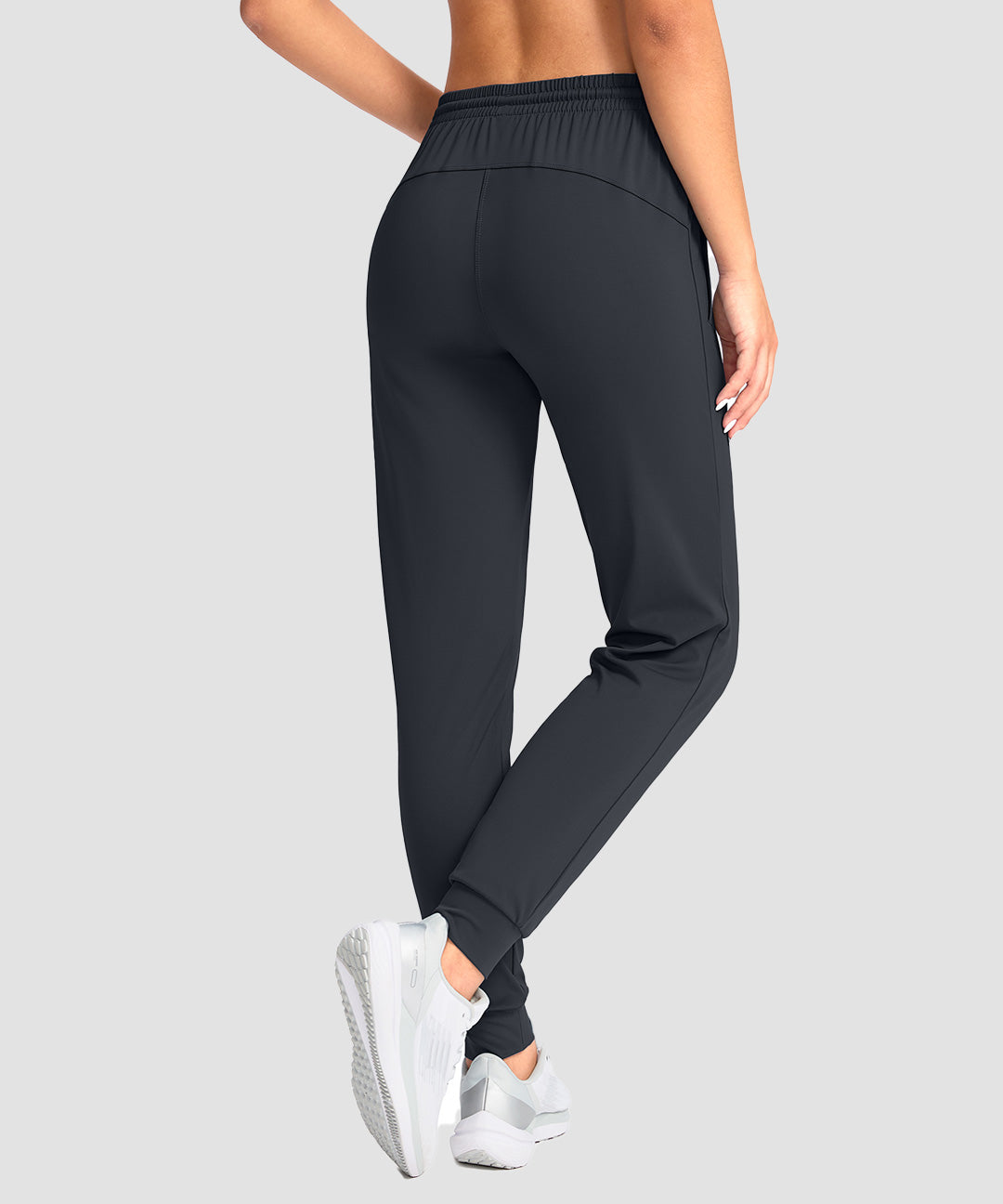 Elastic Waist Zip Pockets Jogger - Image 27
