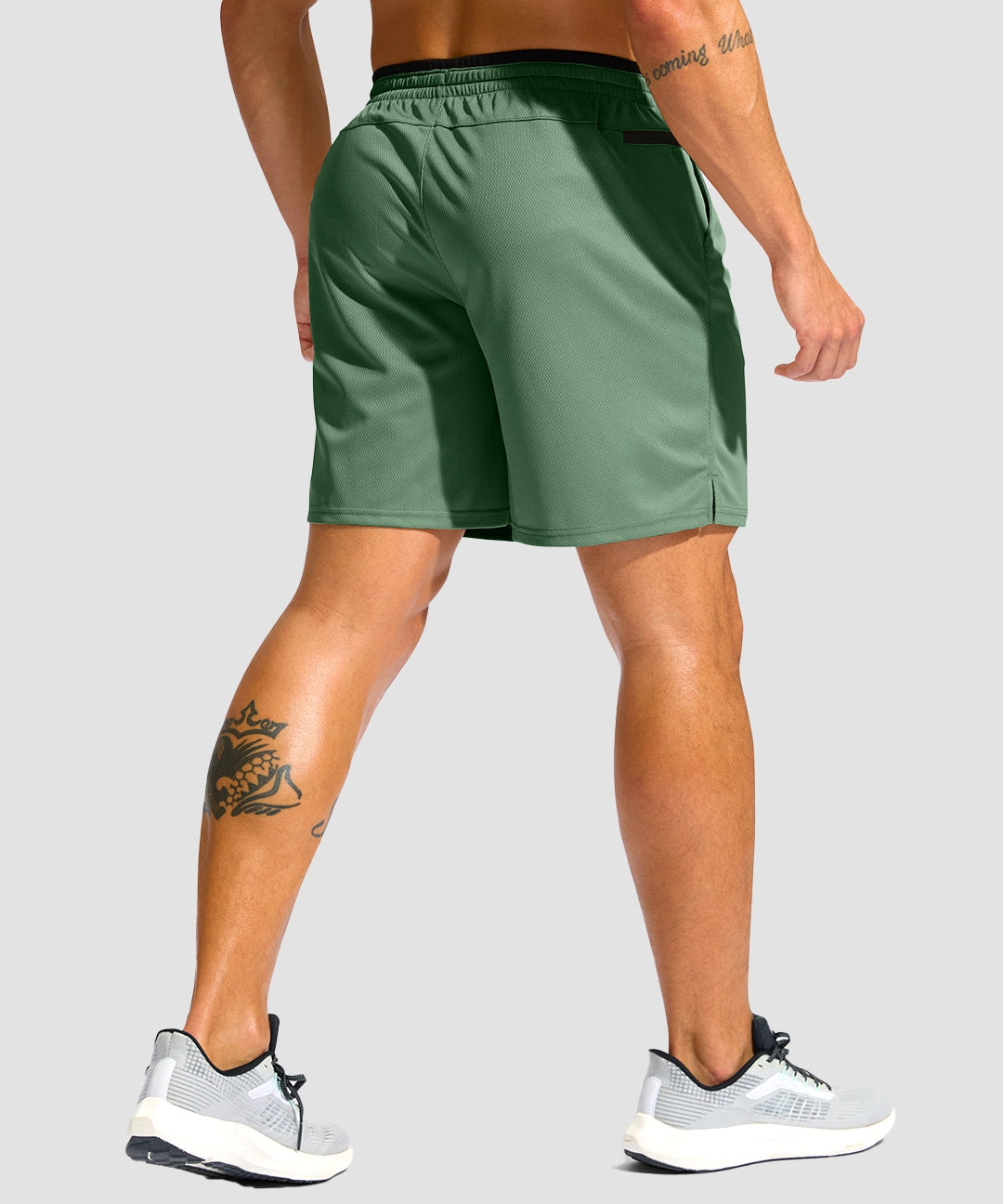 Mesh Split-Leg Zip Pockets Short 5''/7'' - Image 7