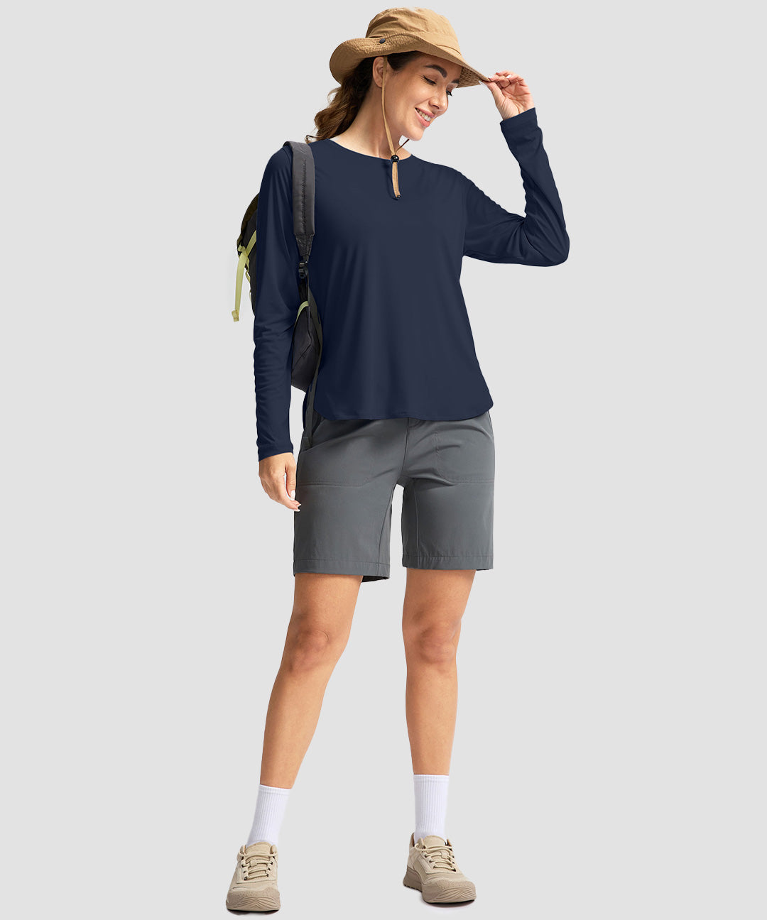 UV Protection Side Slit Long Sleeve - Image 30
