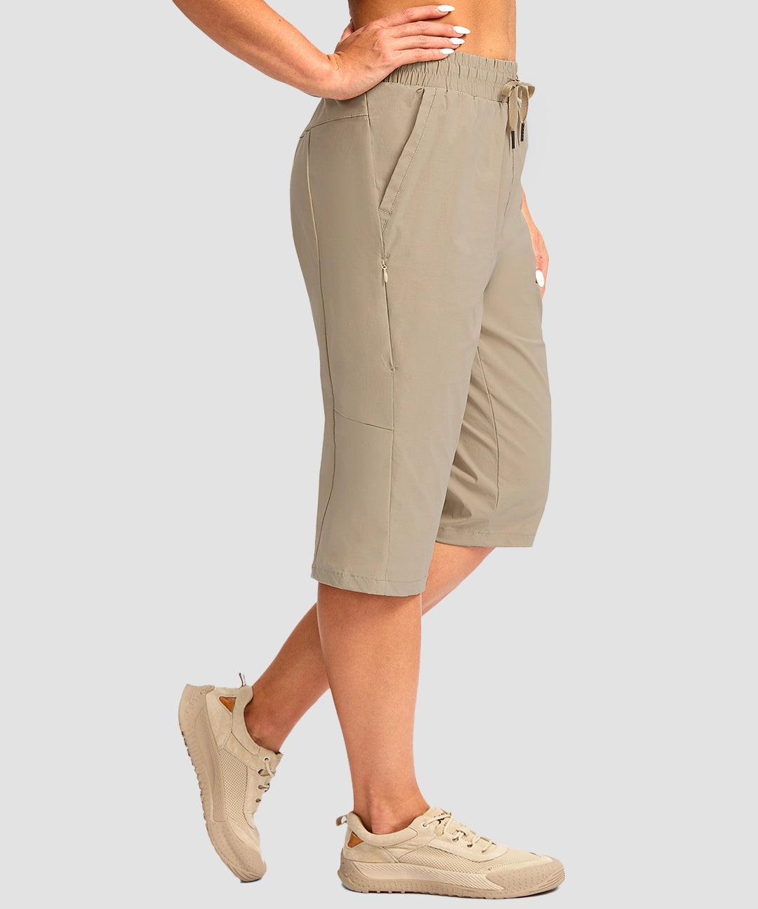 G-DryKit™ Drawstring Cargo Capri - Image 2
