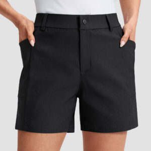 Mid Rise Patch Pocket Short 5''