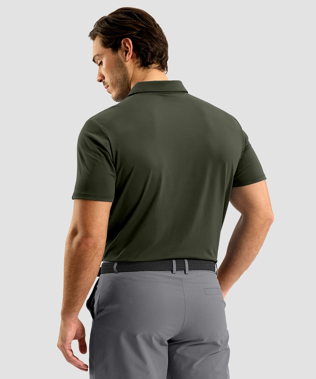 Contrast Collar Dry Fit Golf Polo - Image 30