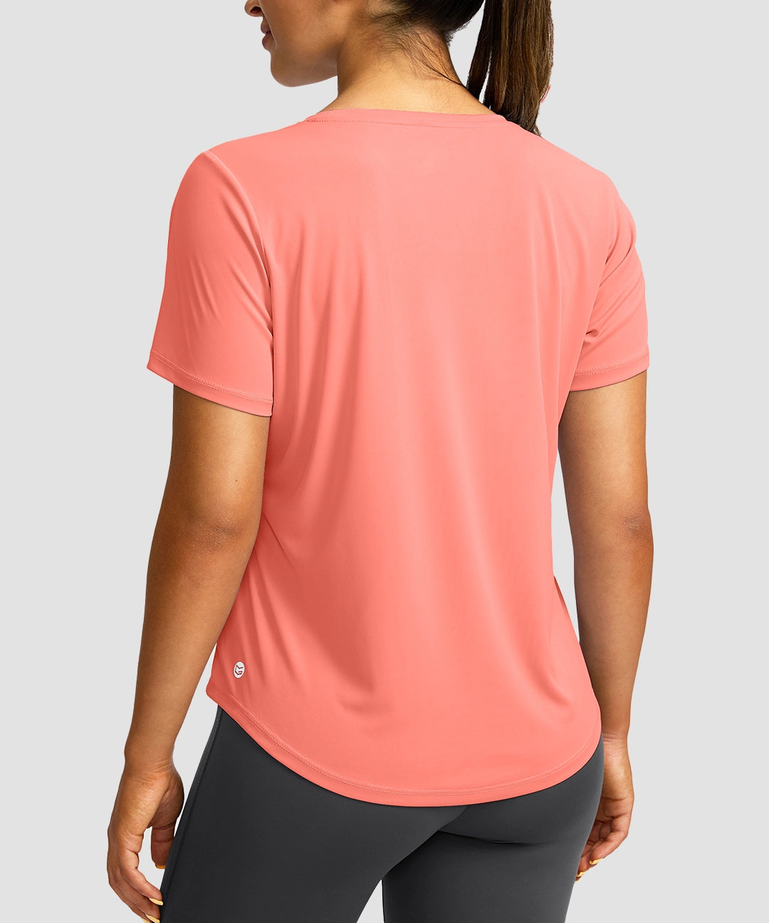 Crew Neck Curved-Hem Sun Tee - Image 22