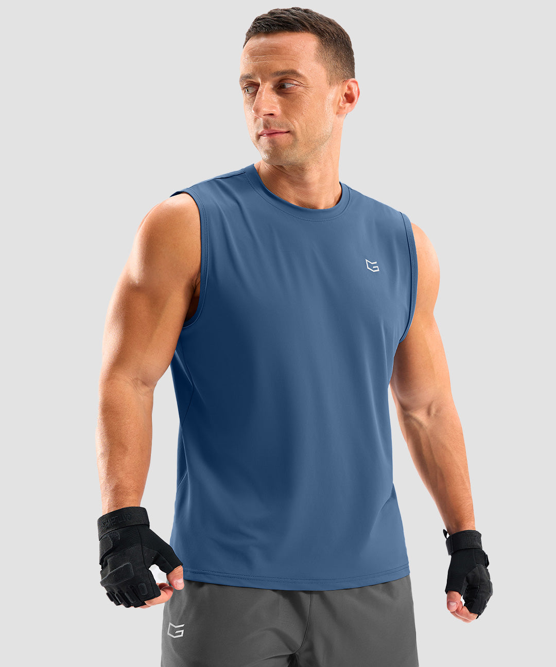 Crew Neck Tank Top - Image 22