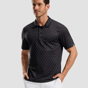 Dry Fit Printed Golf Polo