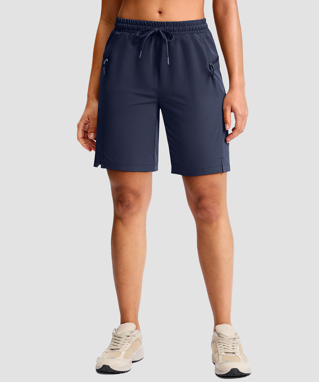 Drawstring Zipper Pokets Bermuda Short 9'' - Image 15