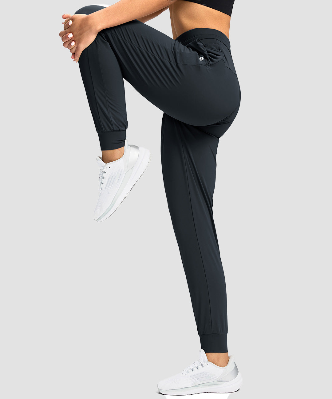 Drawstring 4 Zip Pockets Jogger - Image 10