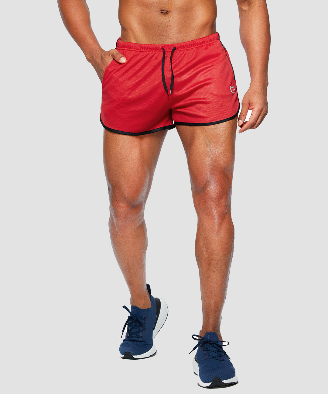 Side Slit Zipper Pockets Lined Short 3'' - Image 10