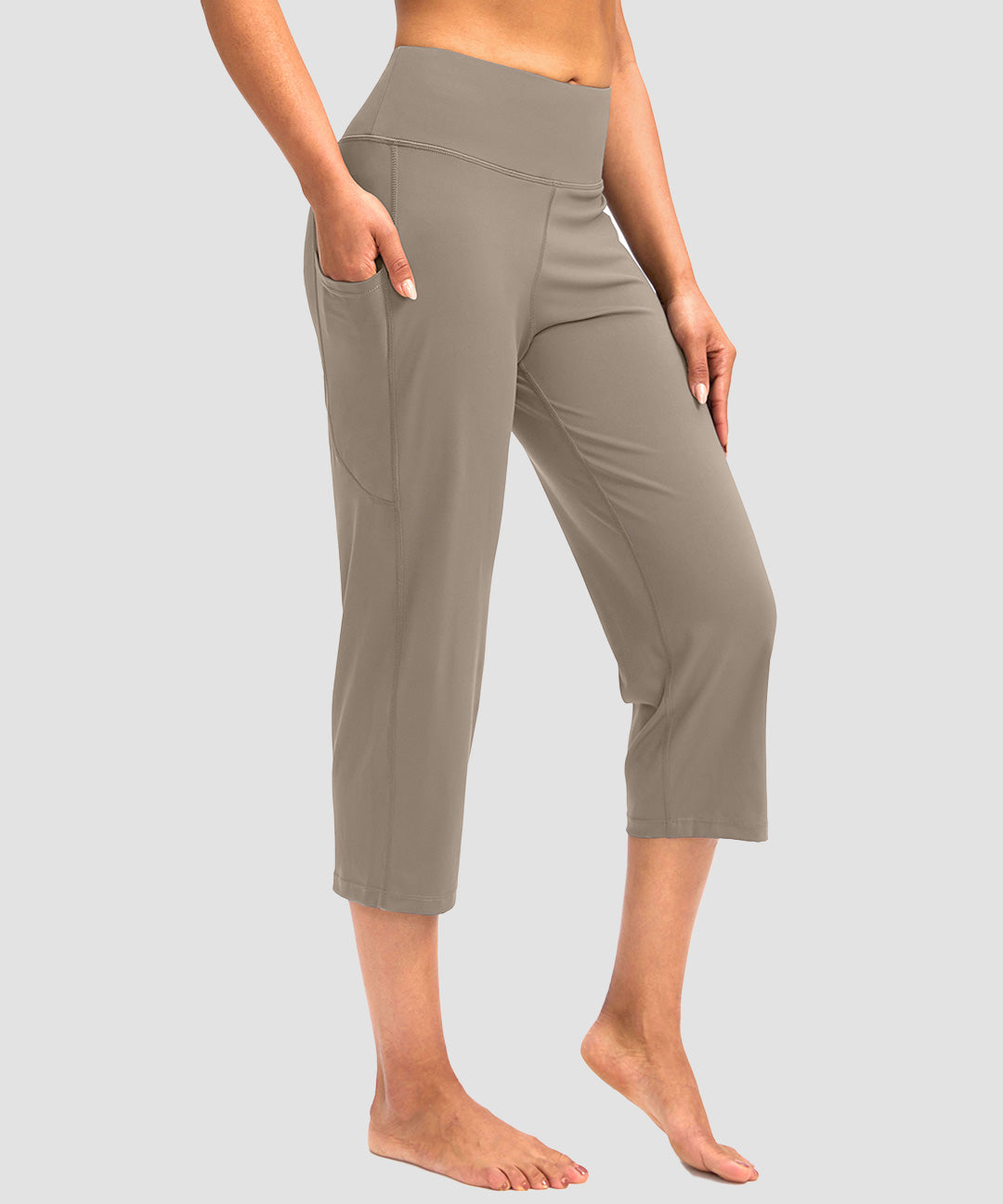 High Waist Straight Capri - Image 22