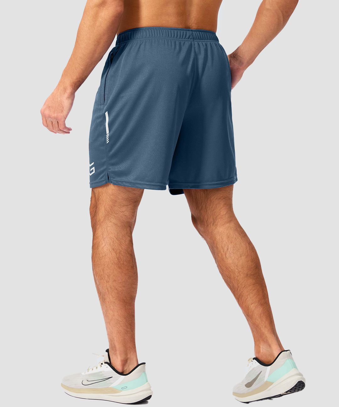 Mid Rise Mesh Reflective Short 5''/7''/10'' - Image 6