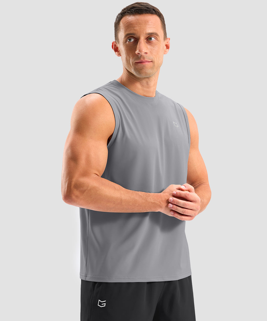 Crew Neck Tank Top - Image 18