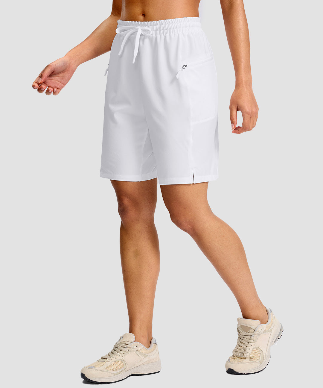 Drawstring Zipper Pokets Bermuda Short 9'' - Image 23