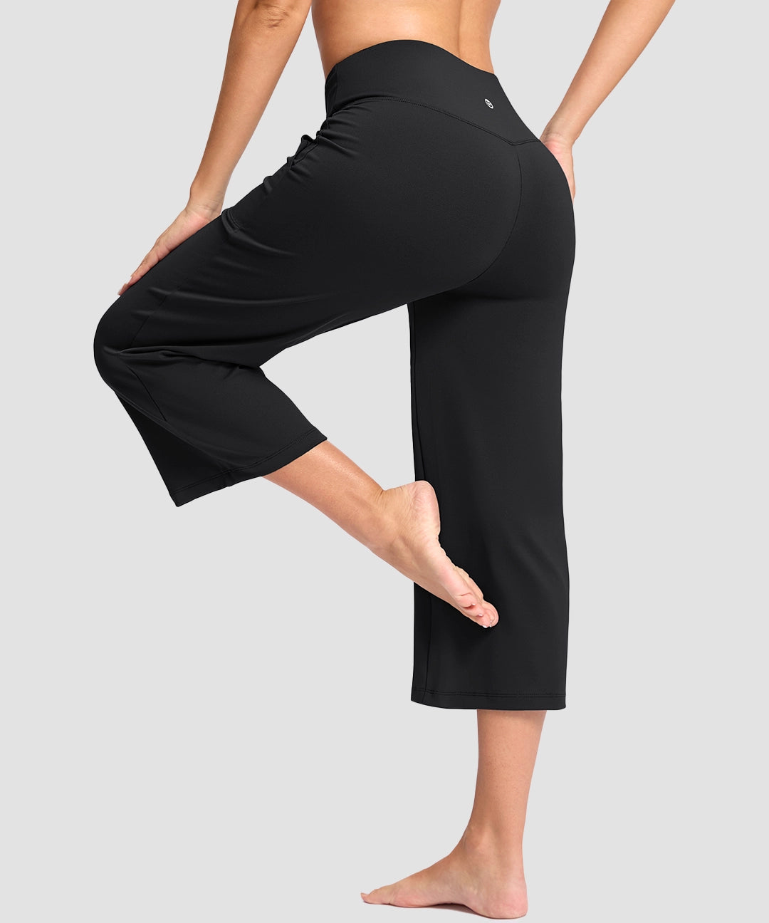 High Waist Wide Leg Capri - Image 17
