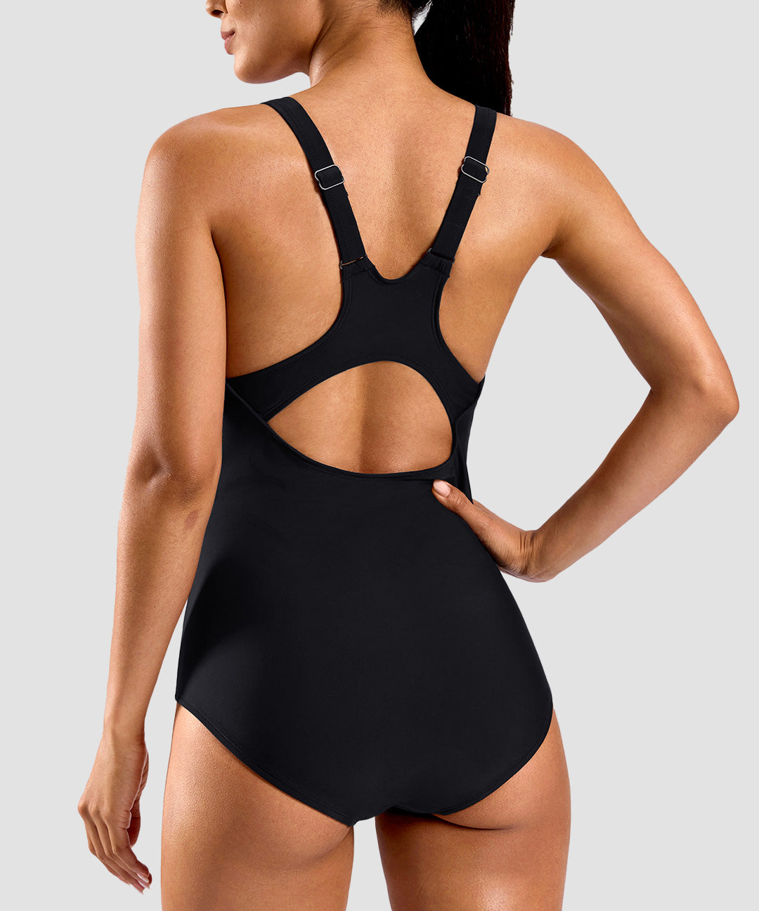 Racerback Padded One-piece Swimsuit - Image 2