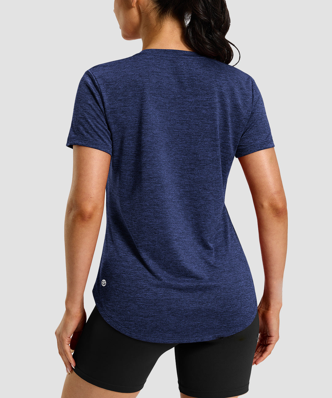 Lightweight Curved Hem Short Sleeve - Image 2