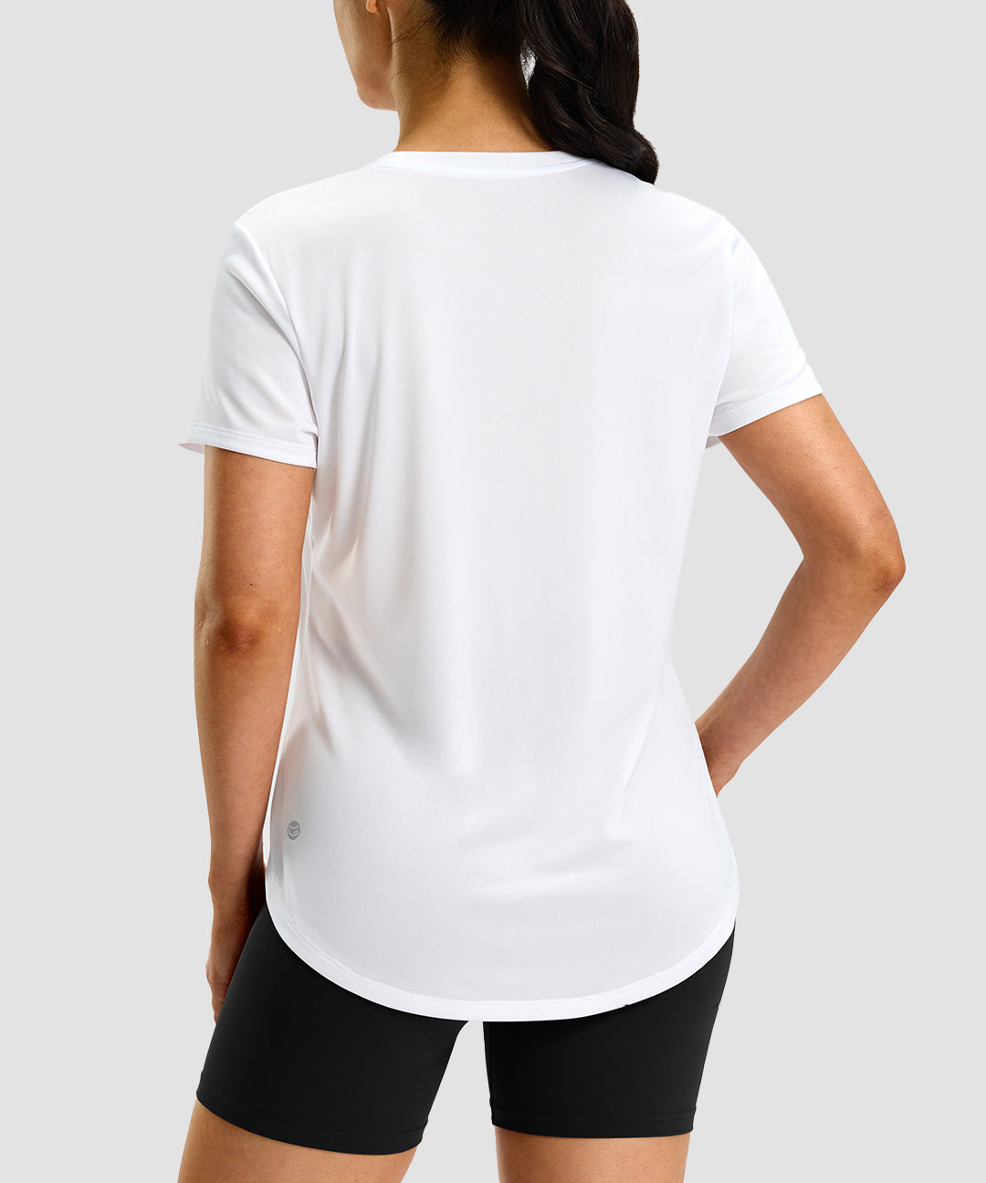 Lightweight Curved Hem Short Sleeve - Image 7