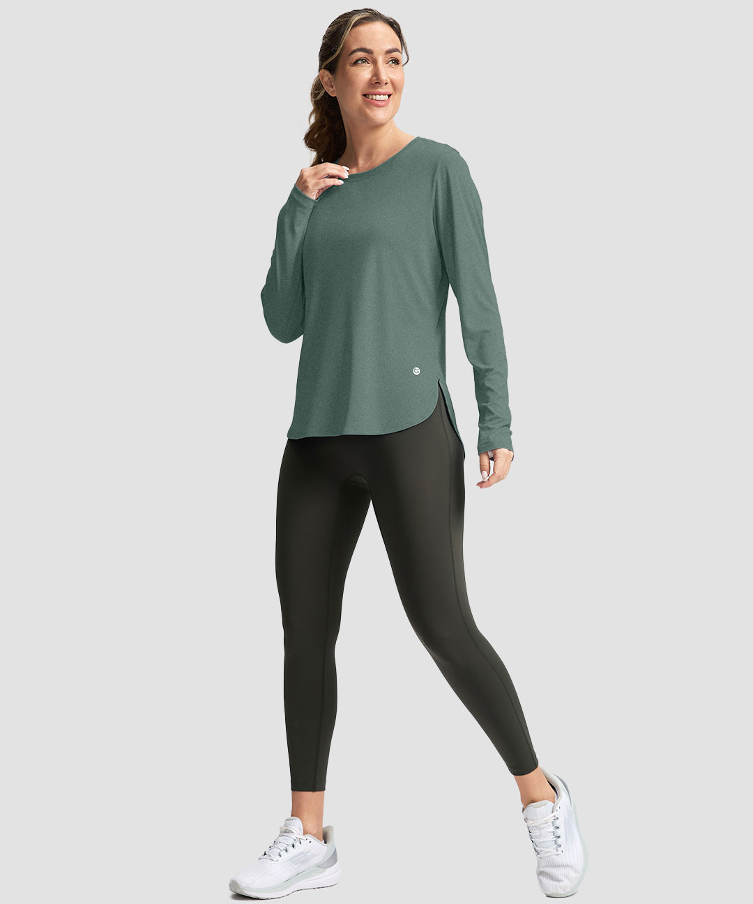 UV Protection Side Slit Long Sleeve - Image 10