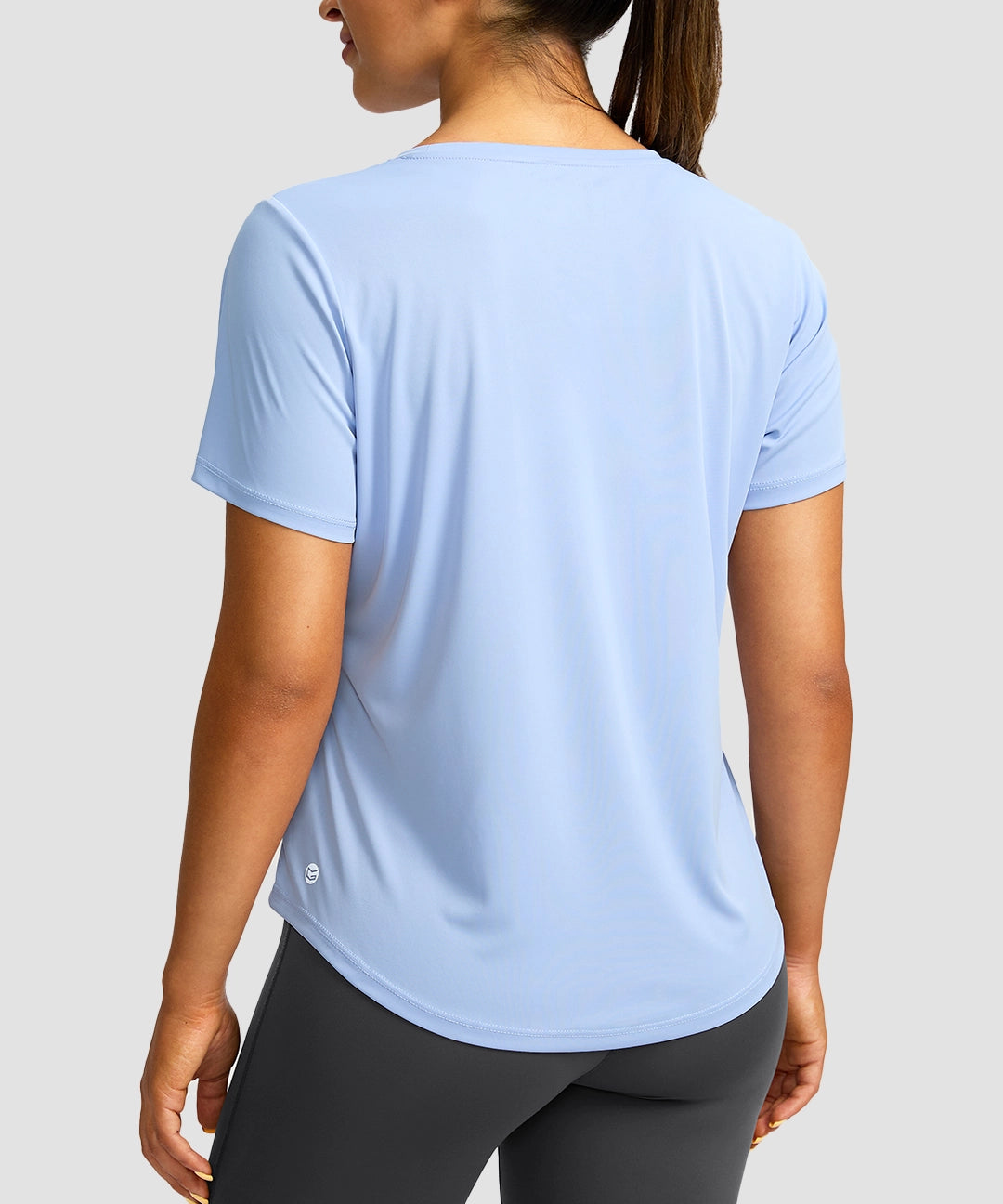 Crew Neck Curved-Hem Sun Tee - Image 19