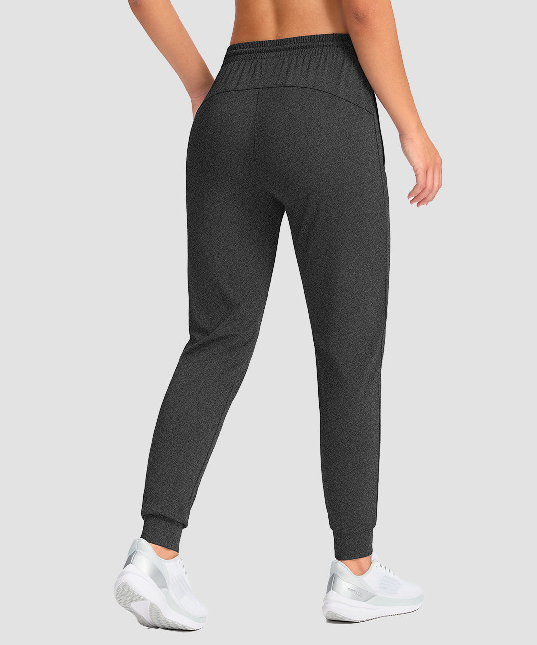 Elastic Waist Zip Pockets Jogger - Image 23