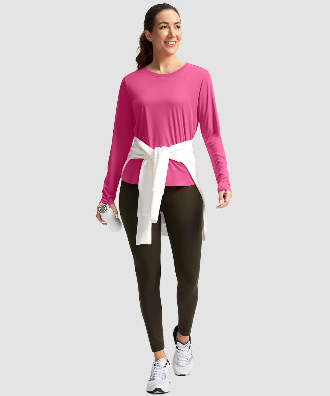 UV Protection Side Slit Long Sleeve - Image 18