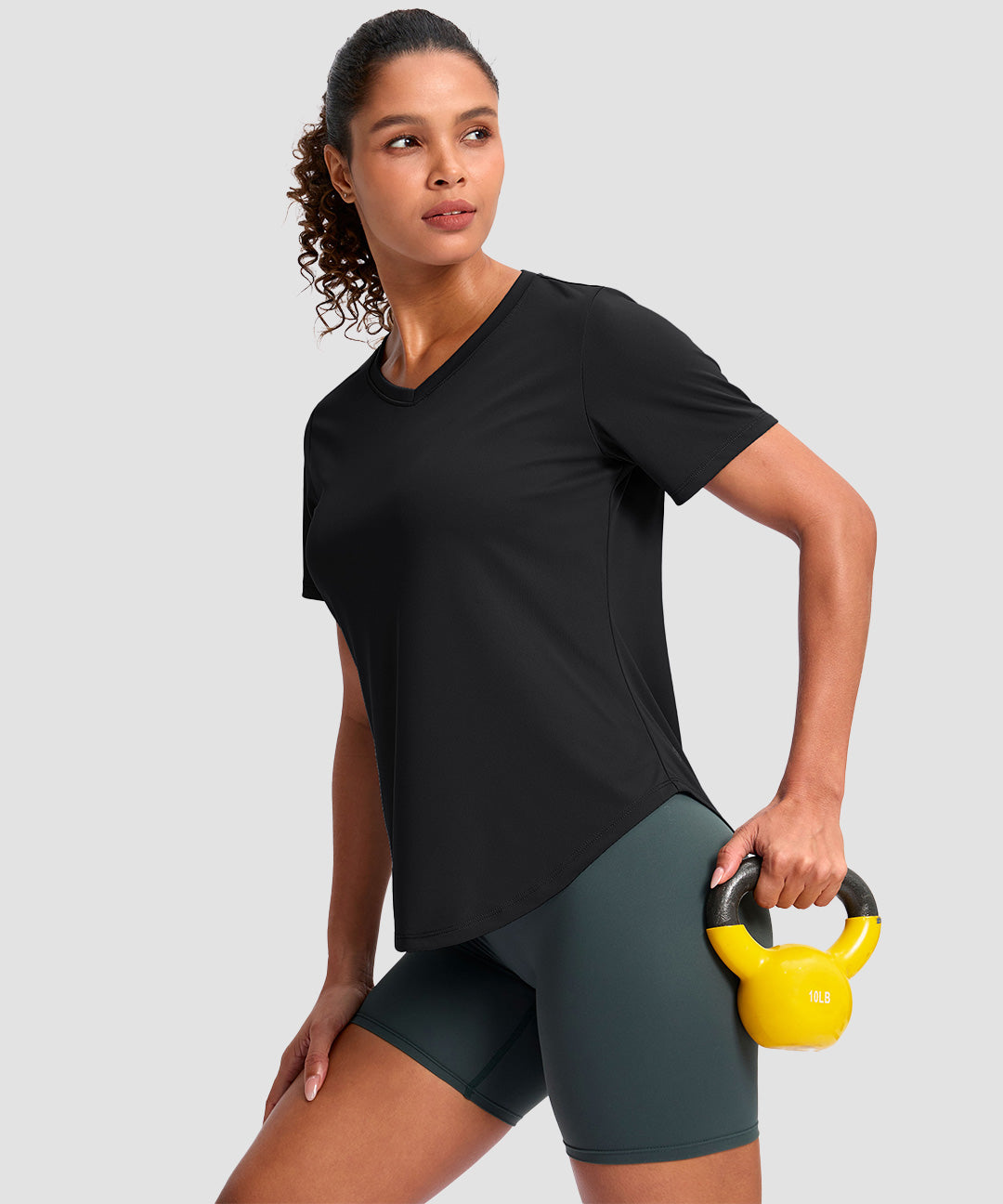 UV Protection V Neck Short Sleeve - Image 28