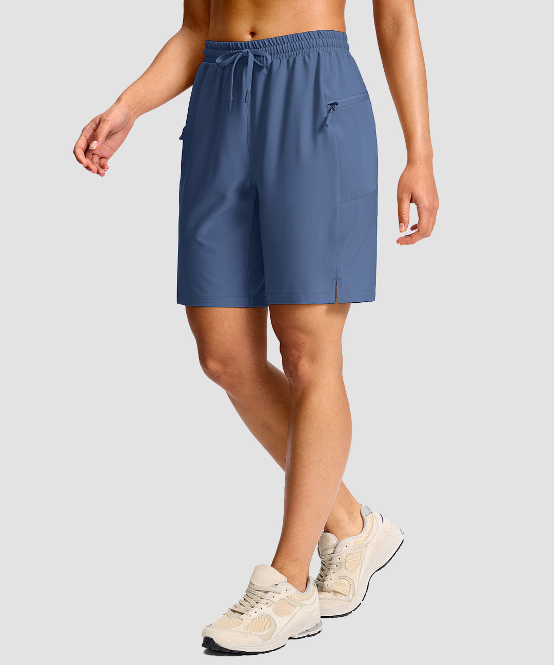 Drawstring Zipper Pokets Bermuda Short 9'' - Image 7