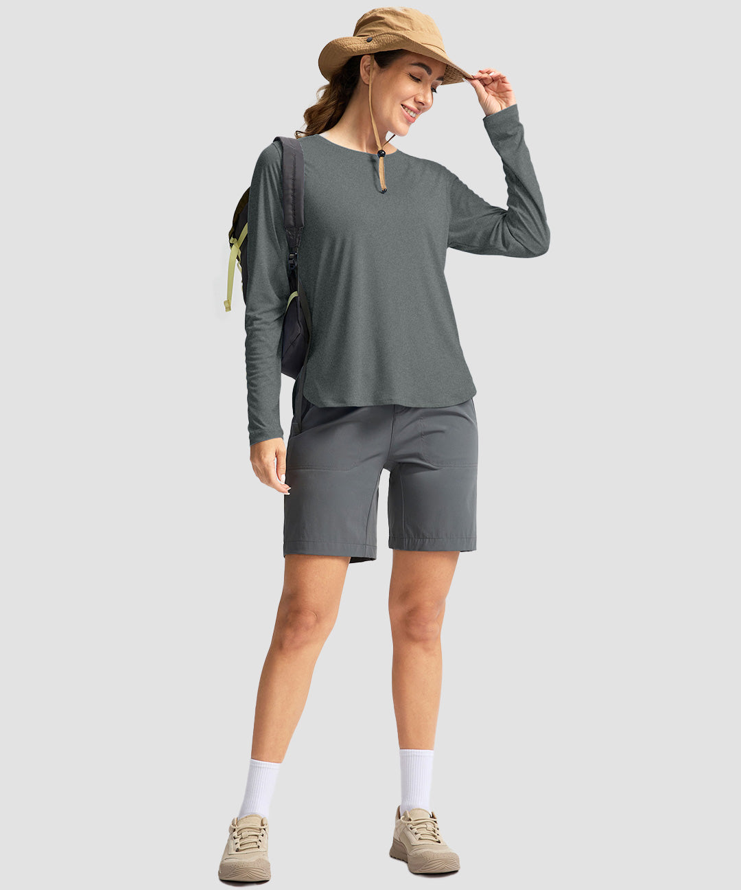 UV Protection Side Slit Long Sleeve - Image 26