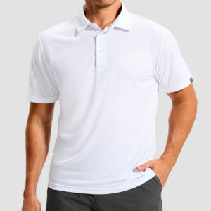 Reflective Side Slit Polo