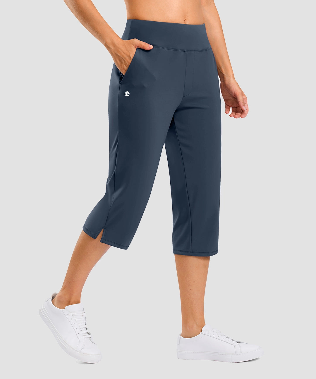 High Rise Golf Capri Pant