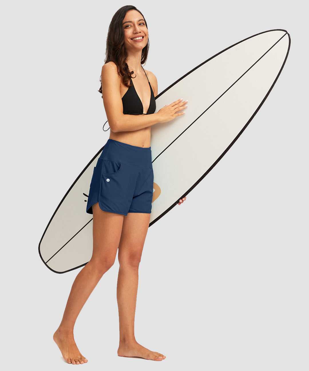High Rise Slit With Pockets Short 3''/5'' - Image 22