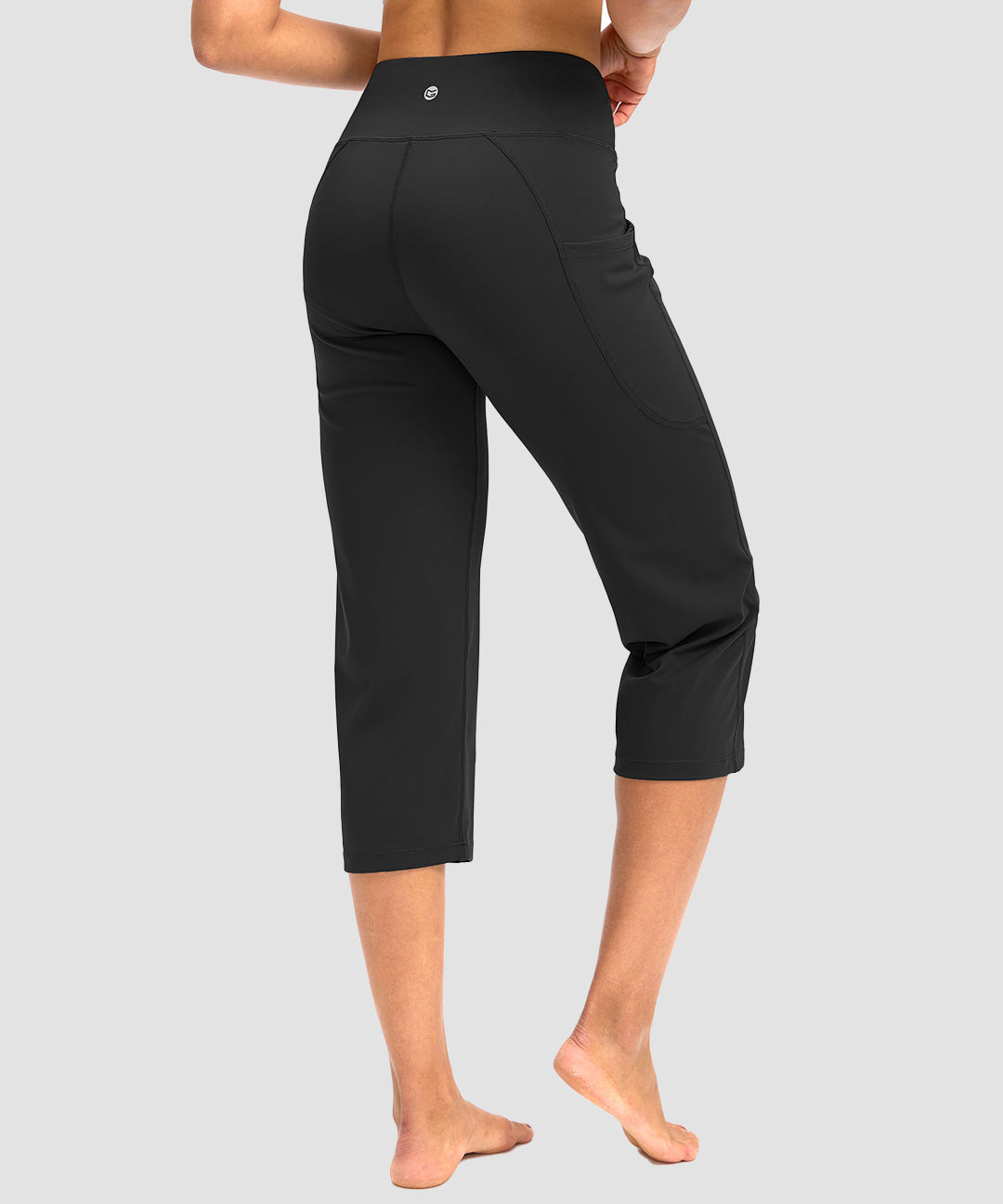 High Waist Straight Capri - Image 3