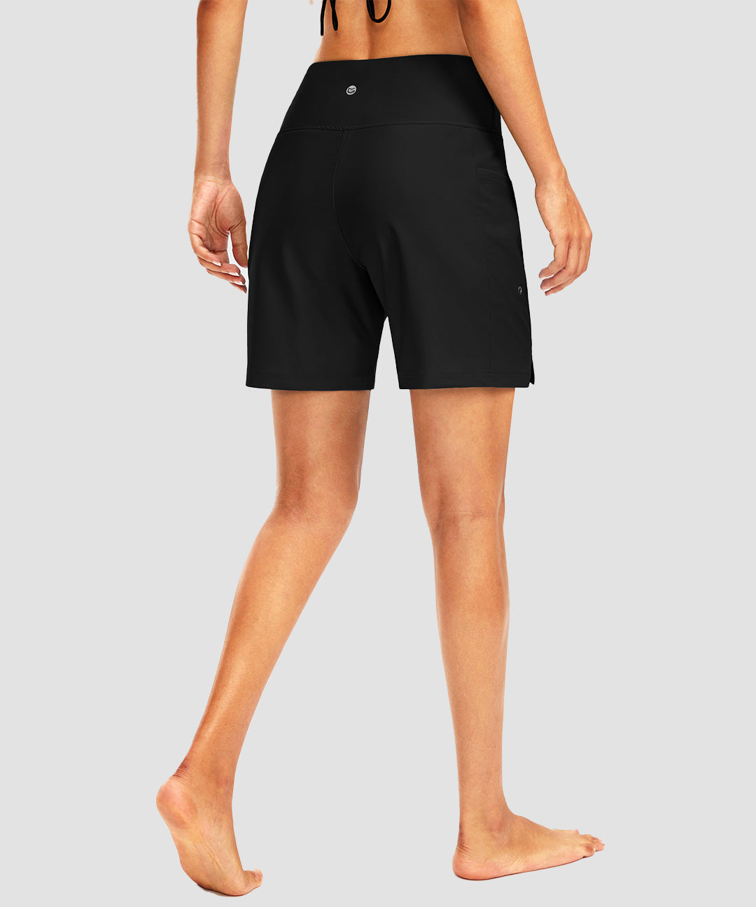 High Waist Lined Swim Short 7'' - Image 13