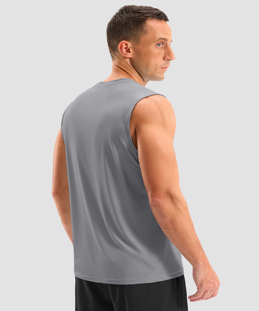 Crew Neck Tank Top - Image 19