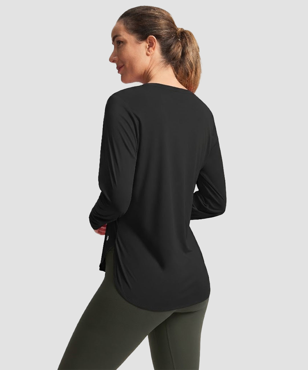 UV Protection Side Slit Long Sleeve - Image 12