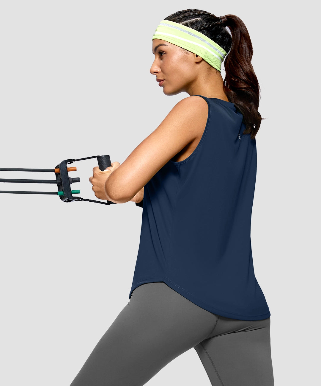 Reflective Back Curved Hem Tank - Image 11