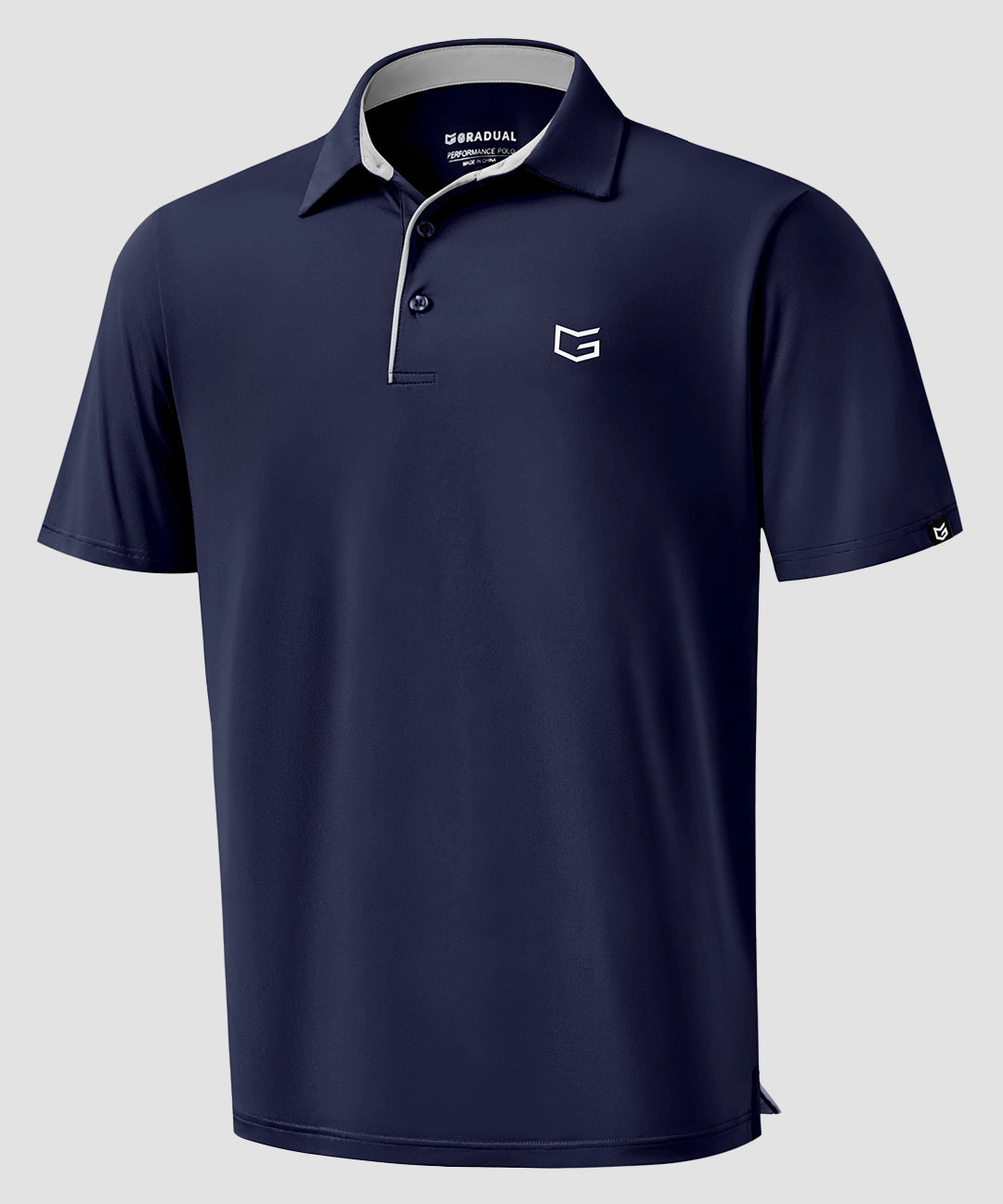 Contrast Collar Dry Fit Golf Polo - Image 11