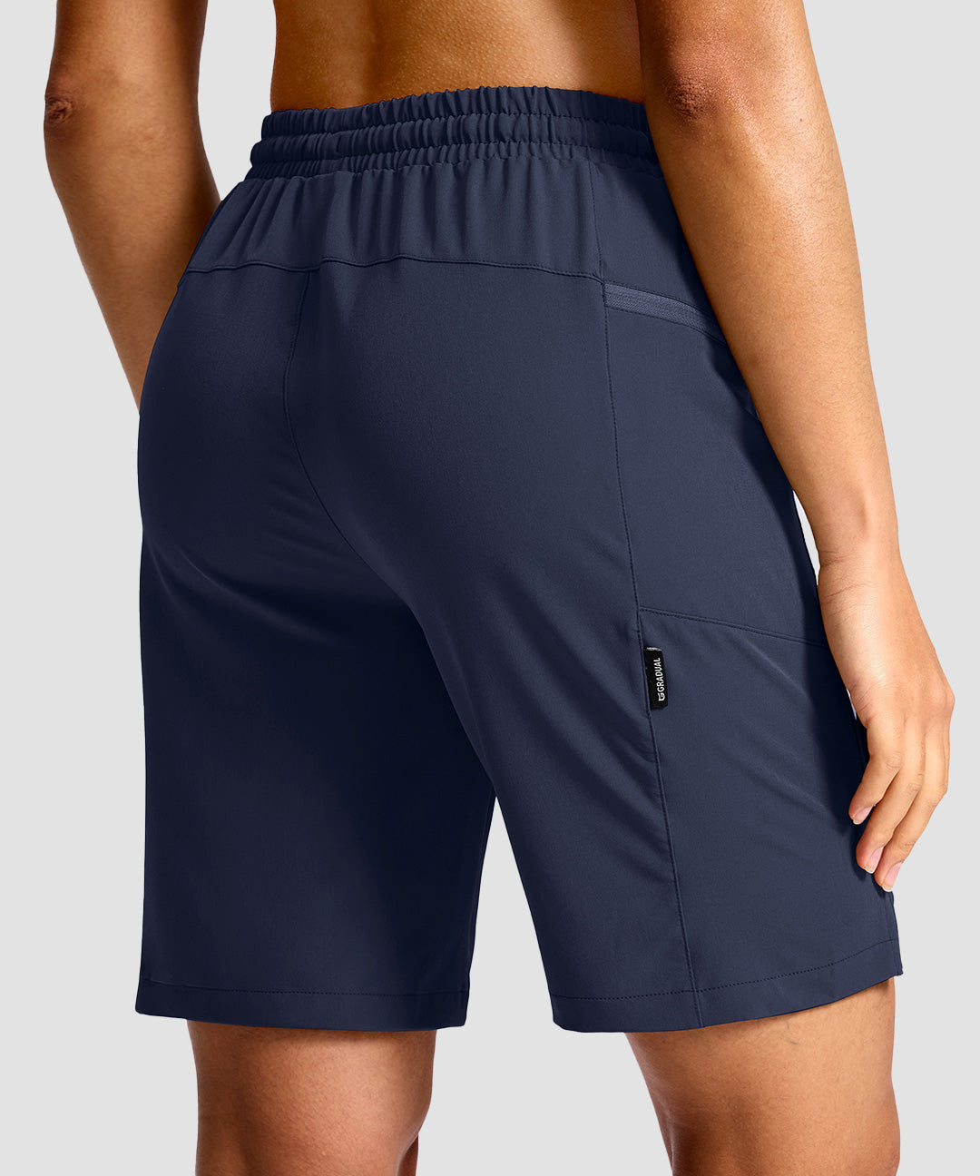 Drawstring Zipper Pokets Bermuda Short 9'' - Image 14
