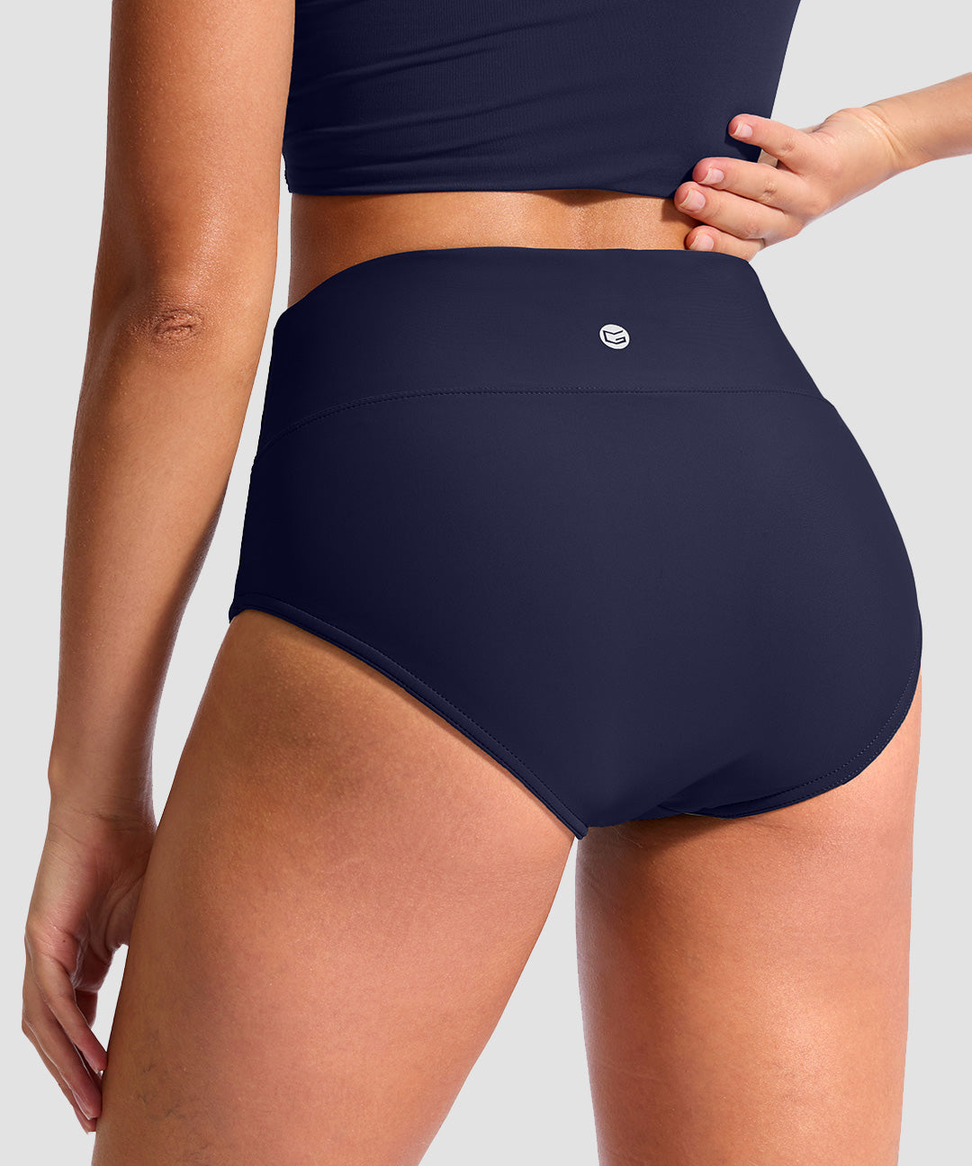 High Waist Bikini Bottoms - Image 17